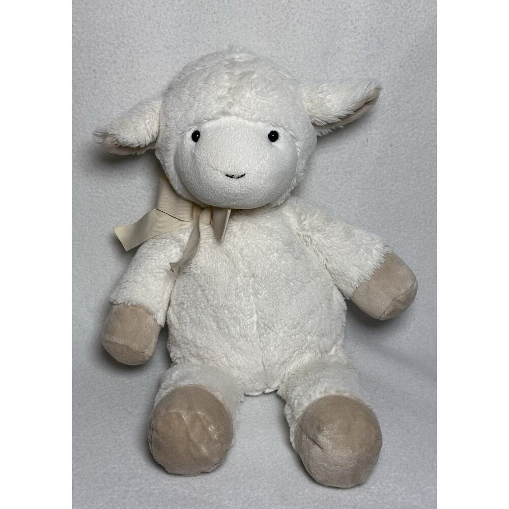 Pottery Barn Kids Lamb Plush 16” White Sheep Stuffed Animal 2018